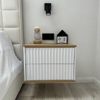 Тумба Shtabe Royal 5002 эко (белый/дуб кантри золотой) - Превью изображения №6 — Интернет-магазин Time-Shop