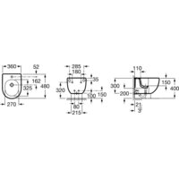 Биде Roca Meridian [357246000] - Превью изображения №2 — Интернет-магазин Time-Shop