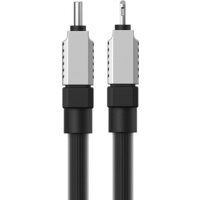 Кабель Baseus CoolPlay Series USB Type-C - Lightning (1 м, черный) - Превью изображения №3 — Интернет-магазин Time-Shop
