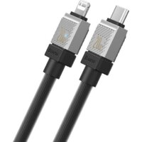 Кабель Baseus CoolPlay Series USB Type-C - Lightning (1 м, черный) - Превью изображения №2 — Интернет-магазин Time-Shop