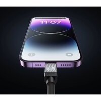Кабель Baseus CoolPlay Series USB Type-C - Lightning (1 м, черный) - Превью изображения №5 — Интернет-магазин Time-Shop