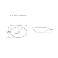 Умывальник SantiLine SL-1021 - Превью изображения №2 — Интернет-магазин Time-Shop