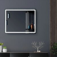  Алмаз-Люкс Зеркало Dallas 10070sh-6 (с подсветкой, с сенсорной кнопкой и подогревом) - Превью изображения №3 — Интернет-магазин Time-Shop