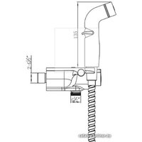 Гигиенический душ Lemark Solo LM7169CW - Превью изображения №2 — Интернет-магазин Time-Shop