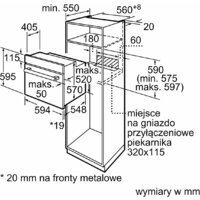 Электрический духовой шкаф Bosch Serie 2 HBF134EB2 - Превью изображения №8 — Интернет-магазин Time-Shop