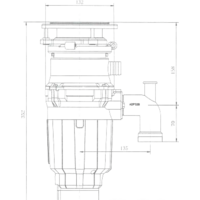 Измельчитель пищевых отходов Bone Crusher BC 610 - Превью изображения №7 — Интернет-магазин Time-Shop