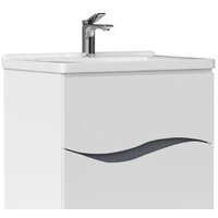 Volna Тумба под умывальник Grey 80.2Y Миранда (подвесная)