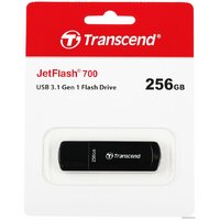USB Flash Transcend JetFlash 700 512GB (черный) - Превью изображения №3 — Интернет-магазин Time-Shop