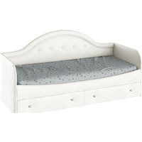 Кровать-тахта Трия Адель с мягкой спинкой тип 1 (крем) - Превью изображения №3 — Интернет-магазин Time-Shop