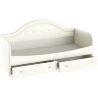 Кровать-тахта Трия Адель с мягкой спинкой тип 1 (крем) - Превью изображения №2 — Интернет-магазин Time-Shop