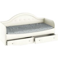 Кровать-тахта Трия Адель с мягкой спинкой тип 1 (крем) - Превью изображения №4 — Интернет-магазин Time-Shop