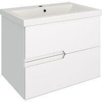  Runo Тумба с умывальником Стокгольм 70 + Como 70 (подвесная) - Превью изображения №2 — Интернет-магазин Time-Shop