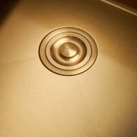 Кухонная мойка Milacio Denia 750 Steel MC.77508 (золото) - Превью изображения №4 — Интернет-магазин Time-Shop