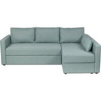 Угловой диван Mio Tesoro Тилаус длинный подлокотник (Mint/Grey) - Превью изображения №2 — Интернет-магазин Time-Shop