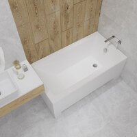 Ванна Lauter Estelle 130 21206030 (с каркасом и сифоном 21Y31010 хром) - Превью изображения №16 — Интернет-магазин Time-Shop