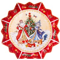 Блюдо Lefard Дед Мороз и Снегурочка 85-1735 - Превью изображения №2 — Интернет-магазин Time-Shop