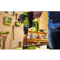 Ударная дрель-шуруповерт Ryobi RPD18-2C52S 5133005526 (с 2-мя АКБ 2 Ач+5 Ач, сумка) - Превью изображения №2 — Интернет-магазин Time-Shop