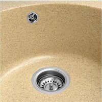 Кухонная мойка Saniteco Linea (песок) - Превью изображения №9 — Интернет-магазин Time-Shop