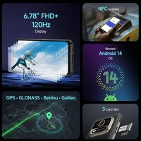 Телефон Ulefone Armor 25T 8GB/256GB (черный) - Превью изображения №4 — Интернет-магазин Time-Shop