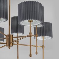 Подвесная люстра Евросвет 60162/8 (латунь) - Превью изображения №3 — Интернет-магазин Time-Shop