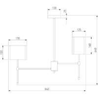 Подвесная люстра Евросвет 60162/8 (латунь) - Превью изображения №5 — Интернет-магазин Time-Shop