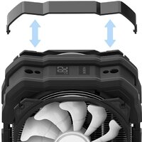 Кулер для процессора ALSEYE M120D Plus (черный) - Превью изображения №12 — Интернет-магазин Time-Shop