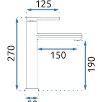 Смеситель Rea Oval B6510 (хром) - Превью изображения №4 — Интернет-магазин Time-Shop