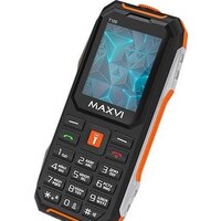 Кнопочный телефон Maxvi T100 (оранжевый) - Превью изображения №9 — Интернет-магазин Time-Shop