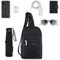 Городской рюкзак Bugatti Sera 49630413 (антрацитовый) - Превью изображения №6 — Интернет-магазин Time-Shop