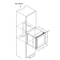Винный шкаф MAUNFELD MBWC-92S36 - Превью изображения №2 — Интернет-магазин Time-Shop