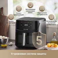Аэрогриль (аэрофритюрница) Dreame Air Fryer AF10 (черный) - Превью изображения №12 — Интернет-магазин Time-Shop