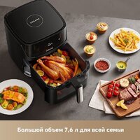 Аэрогриль (аэрофритюрница) Dreame Air Fryer AF10 (черный) - Превью изображения №7 — Интернет-магазин Time-Shop