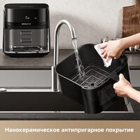Аэрогриль (аэрофритюрница) Dreame Air Fryer AF10 (черный) - Превью изображения №11 — Интернет-магазин Time-Shop