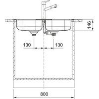 Кухонная мойка Franke Spark SKX 620-34-34/80 101.0712.234 - Превью изображения №3 — Интернет-магазин Time-Shop