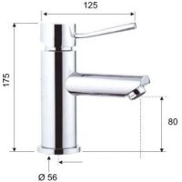 Смеситель Remer Minimal N 11 - Превью изображения №2 — Интернет-магазин Time-Shop