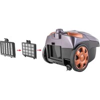 Пылесос Endever SkyClean VC-250 (серый/фиолетовый) - Превью изображения №7 — Интернет-магазин Time-Shop