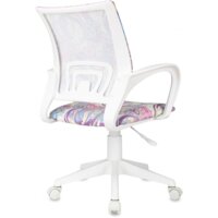 Офисное кресло Бюрократ Burokids 1W 1942510 (мультиколор розовая луна/пластик белый) - Превью изображения №4 — Интернет-магазин Time-Shop