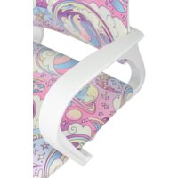 Офисное кресло Бюрократ Burokids 1W 1942510 (мультиколор розовая луна/пластик белый) - Превью изображения №5 — Интернет-магазин Time-Shop