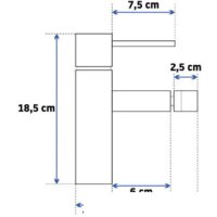 Смеситель Rea Tess B8805 (хром) - Превью изображения №8 — Интернет-магазин Time-Shop