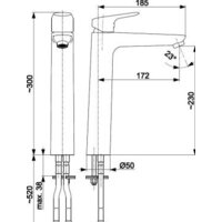 Смеситель Armatura Abasha 5232-612-00 - Превью изображения №2 — Интернет-магазин Time-Shop