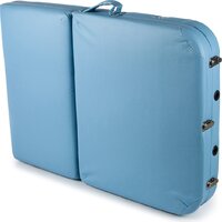 Массажный стол Atlas Sport 70 см складной 3-с деревянный (светло-голубой) - Превью изображения №6 — Интернет-магазин Time-Shop