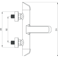 Смеситель Deante Arnika BQA N10M - Превью изображения №3 — Интернет-магазин Time-Shop