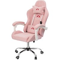 Игровое (геймерское) кресло Calviano Asti Ultimato (pink fabric) - Превью изображения №7 — Интернет-магазин Time-Shop