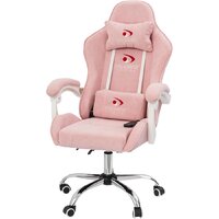 Игровое (геймерское) кресло Calviano Asti Ultimato (pink fabric) - Превью изображения №8 — Интернет-магазин Time-Shop