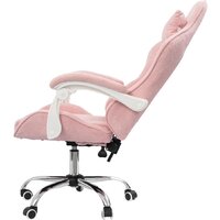 Игровое (геймерское) кресло Calviano Asti Ultimato (pink fabric) - Превью изображения №3 — Интернет-магазин Time-Shop