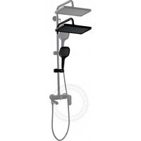 Душевая система  Filarete Retta FL2030 (черный матовый) - Превью изображения №2 — Интернет-магазин Time-Shop