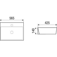 Умывальник WeltWasser Elbach 20212 - Превью изображения №4 — Интернет-магазин Time-Shop