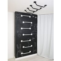 Шведская стенка (лестница) Romana 11.08.01-01 (7шт, черный) - Превью изображения №4 — Интернет-магазин Time-Shop