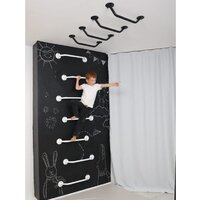 Шведская стенка (лестница) Romana 11.08.01-01 (7шт, черный) - Превью изображения №5 — Интернет-магазин Time-Shop