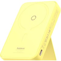 Baseus MagPro Magnetic Bracket Wireless Fast-Charging Power Bank 20W 5000mAh (желтый)